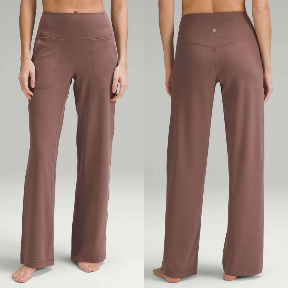 Lululemon Align High-Rise Wide-Leg Pant 31" Dark Oxide